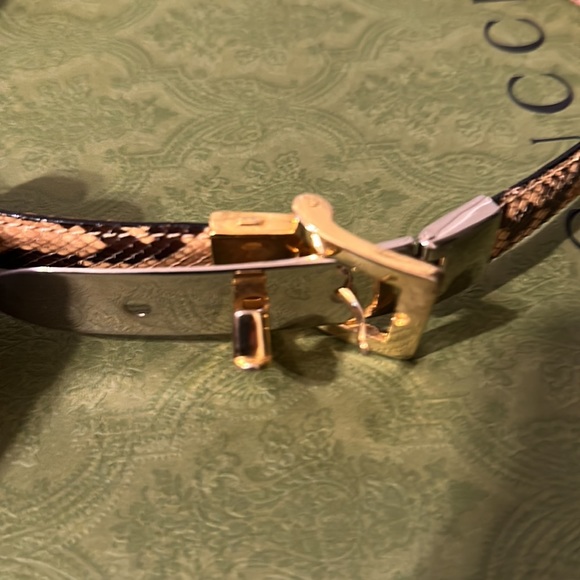WCM NEW YORK genuine python belt Size Xsmall - Picture 9 of 11